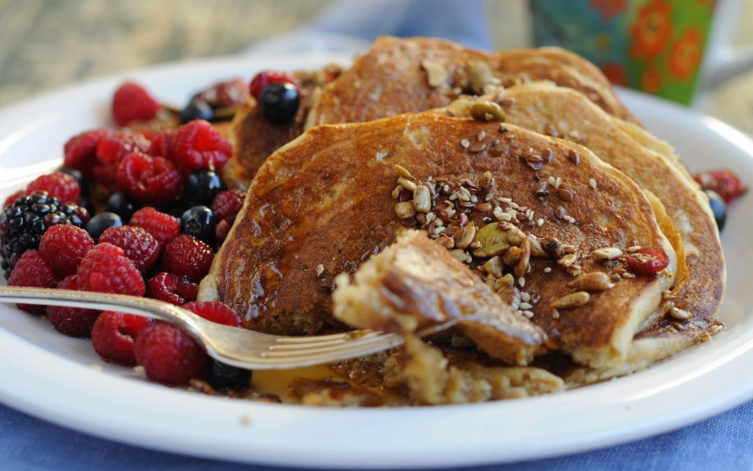 Panqueques de Avena y Berries