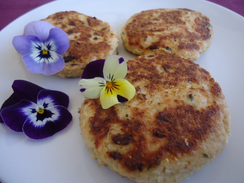 Hamburguesas de Tofu con espárragos