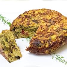 Tortilla de Berenjena y Zapallo italiano