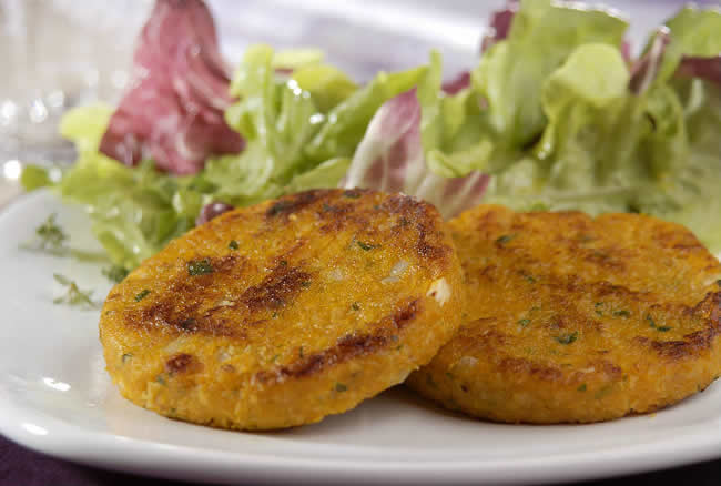 Croquetas de Zapallo y Arroz Basmati