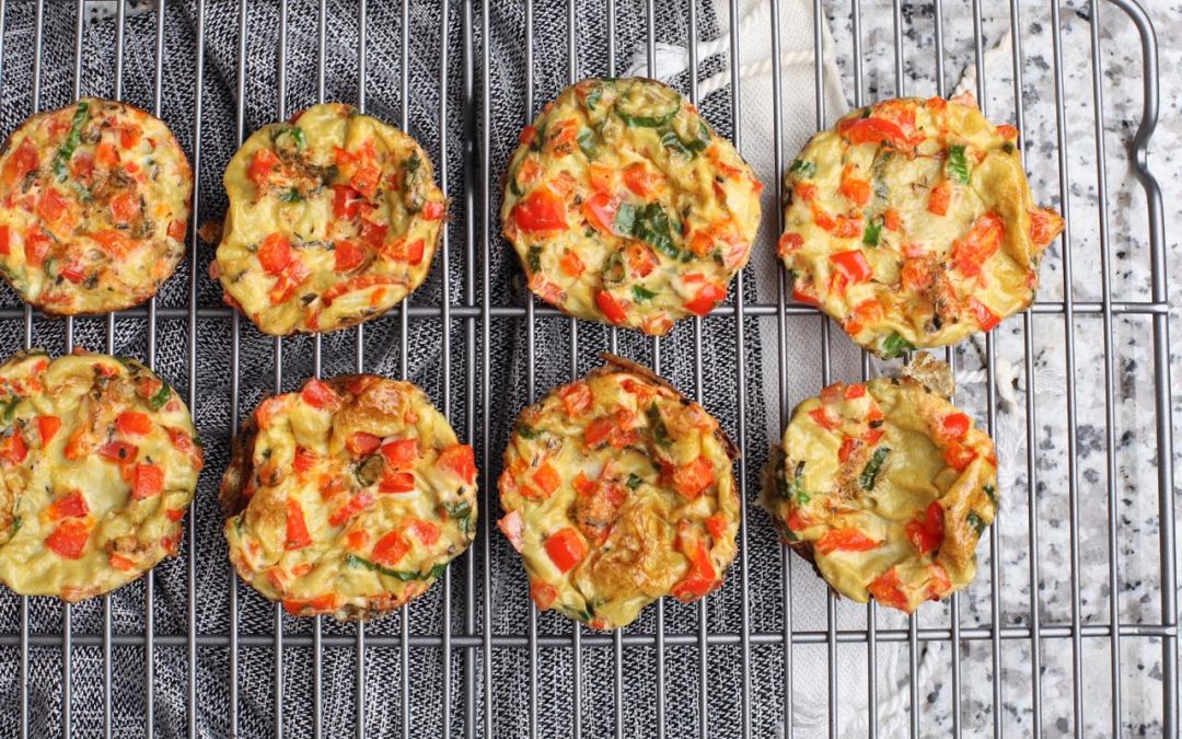 Muffins de Huevo y Verduras